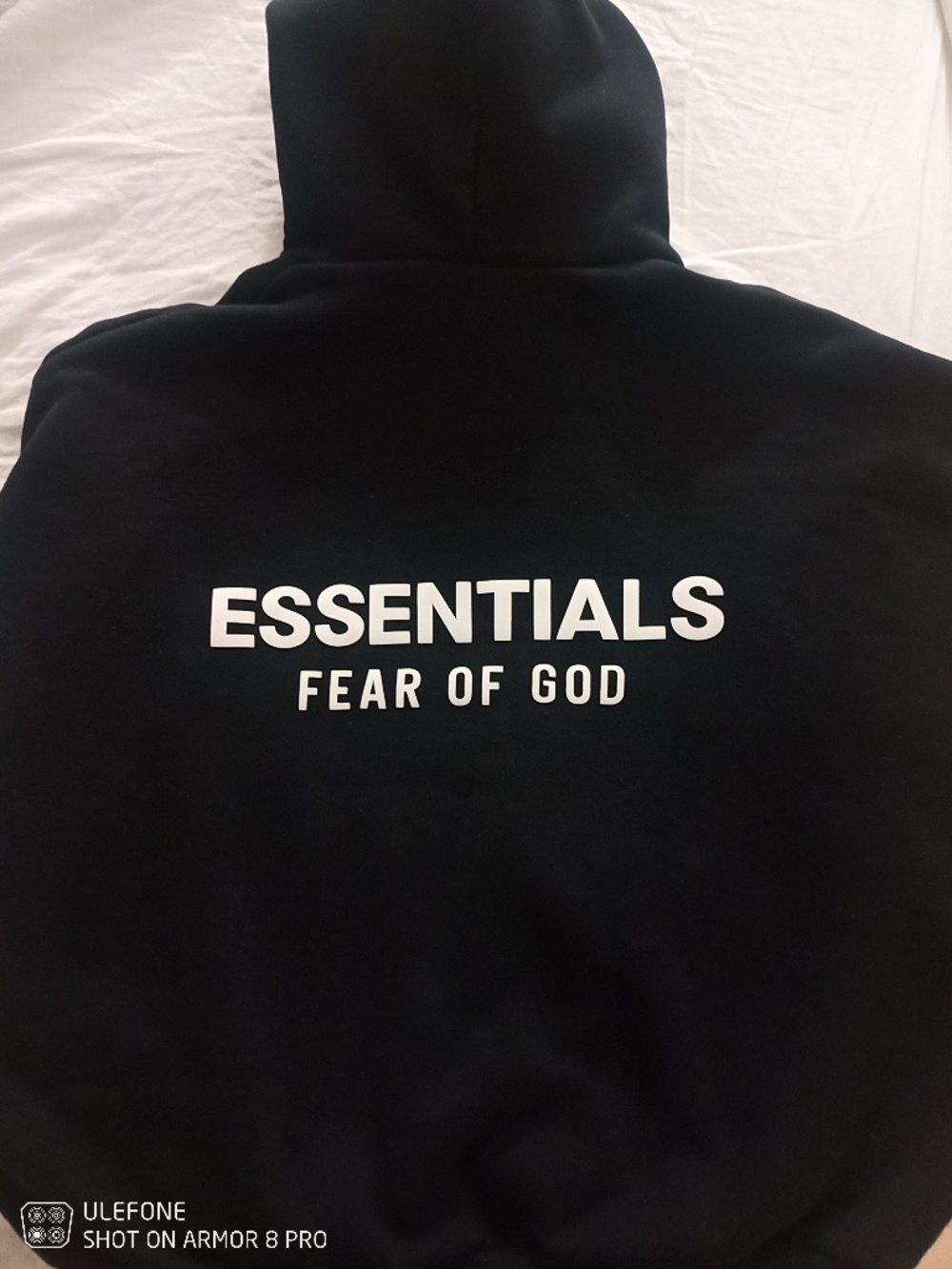 Essentials Fear of God sweater hoodie men small